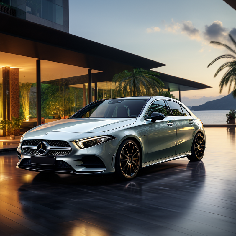 Elevate Your Mercedes-Benz A-Class W177 Hybrid (2019-2023) with Autowin's Premium Floor Mats