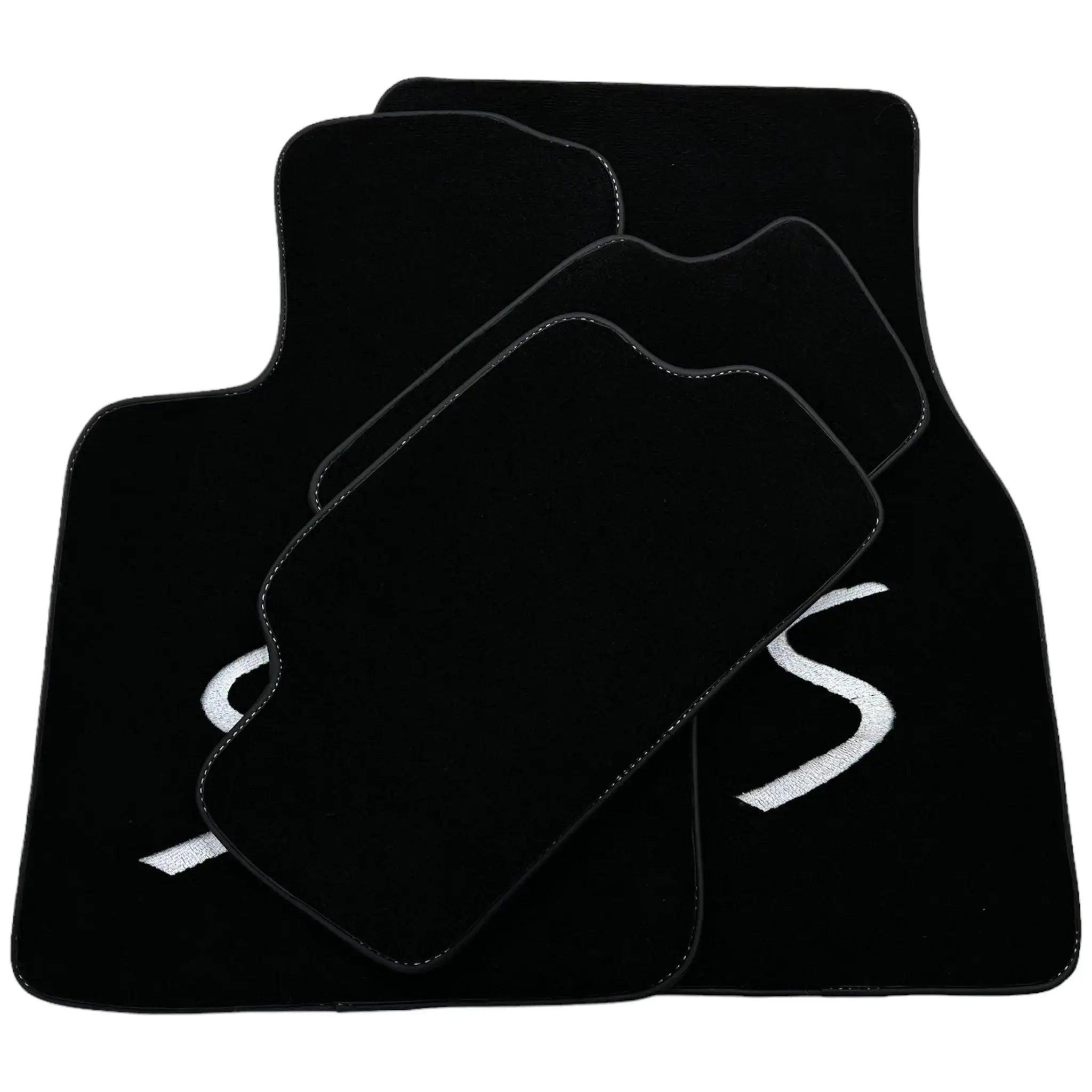 Black Floor Mats for Mini Cooper / One F56 3-Doors (2014-2023) - AutoWin