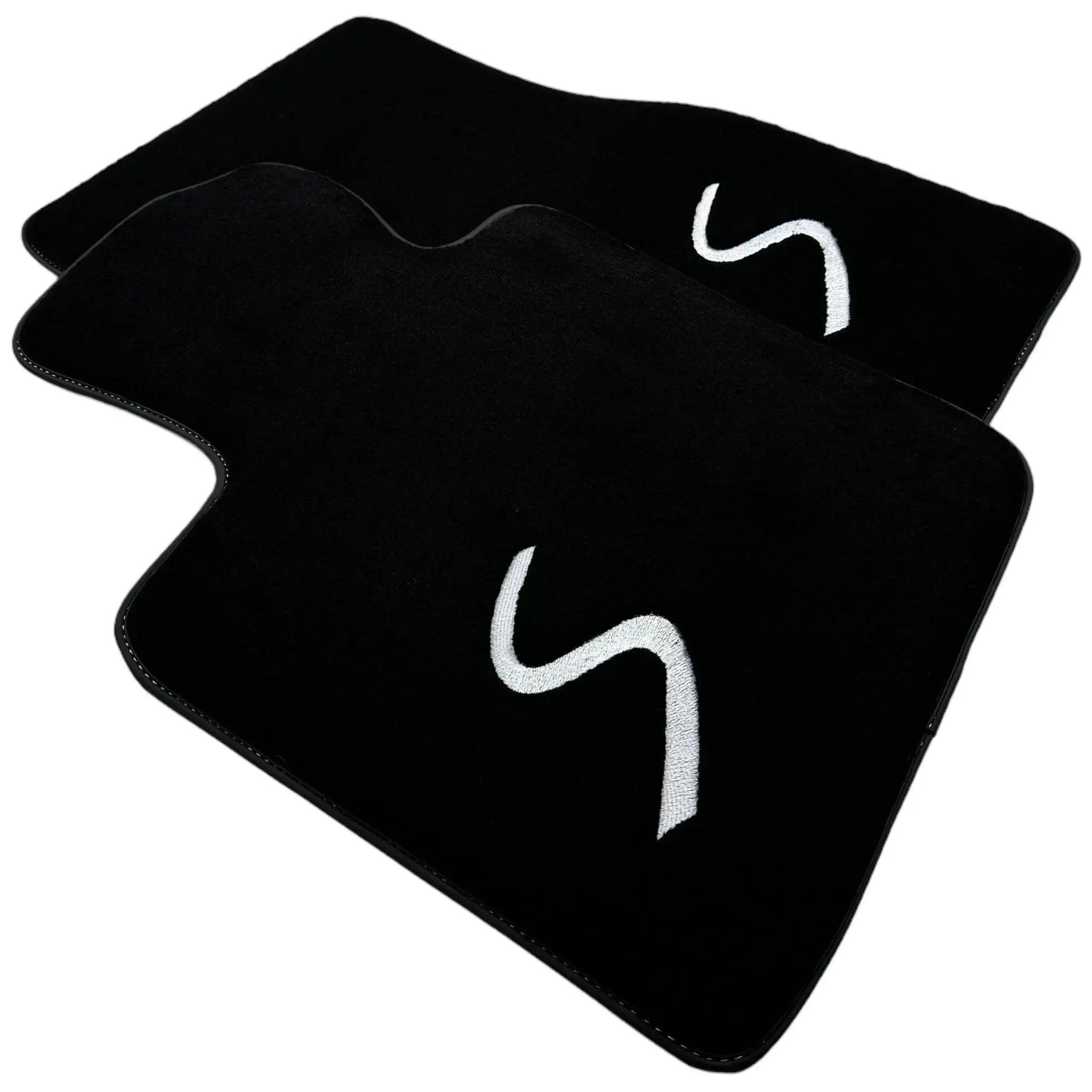 Black Floor Mats for Mini Cooper / One F56 3-Doors (2014-2023) - AutoWin