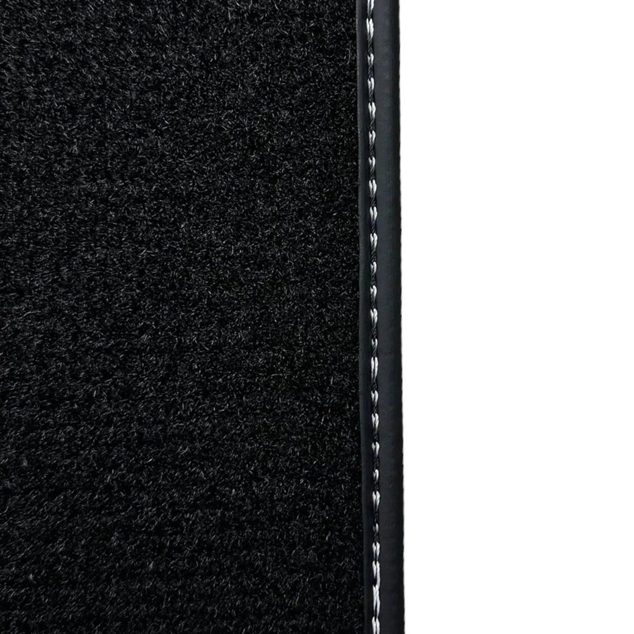 Black Floor Mats for Mini Cooper / One R53 (2001-2007) Cooper S with Leather - AutoWin