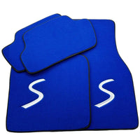 Blue Floor Mats for Mini Cooper / One R56 (2007-2014) - AutoWin