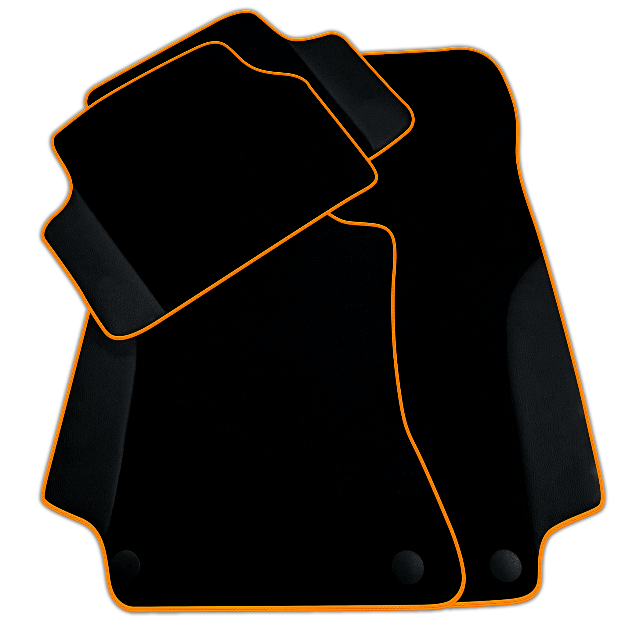 Customizable Black Floor Mats For Mercedes Benz C-Class S205 Wagon Facelift (2018-2021)