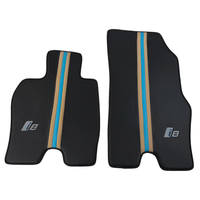 Cream Leather Floor Mats for BMW i8 Series | Elegant Protection