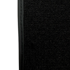 Black Floor Mats for Jeep Renegade (2018-2024) Co Driver with Fixing System with Leather | AutoWin