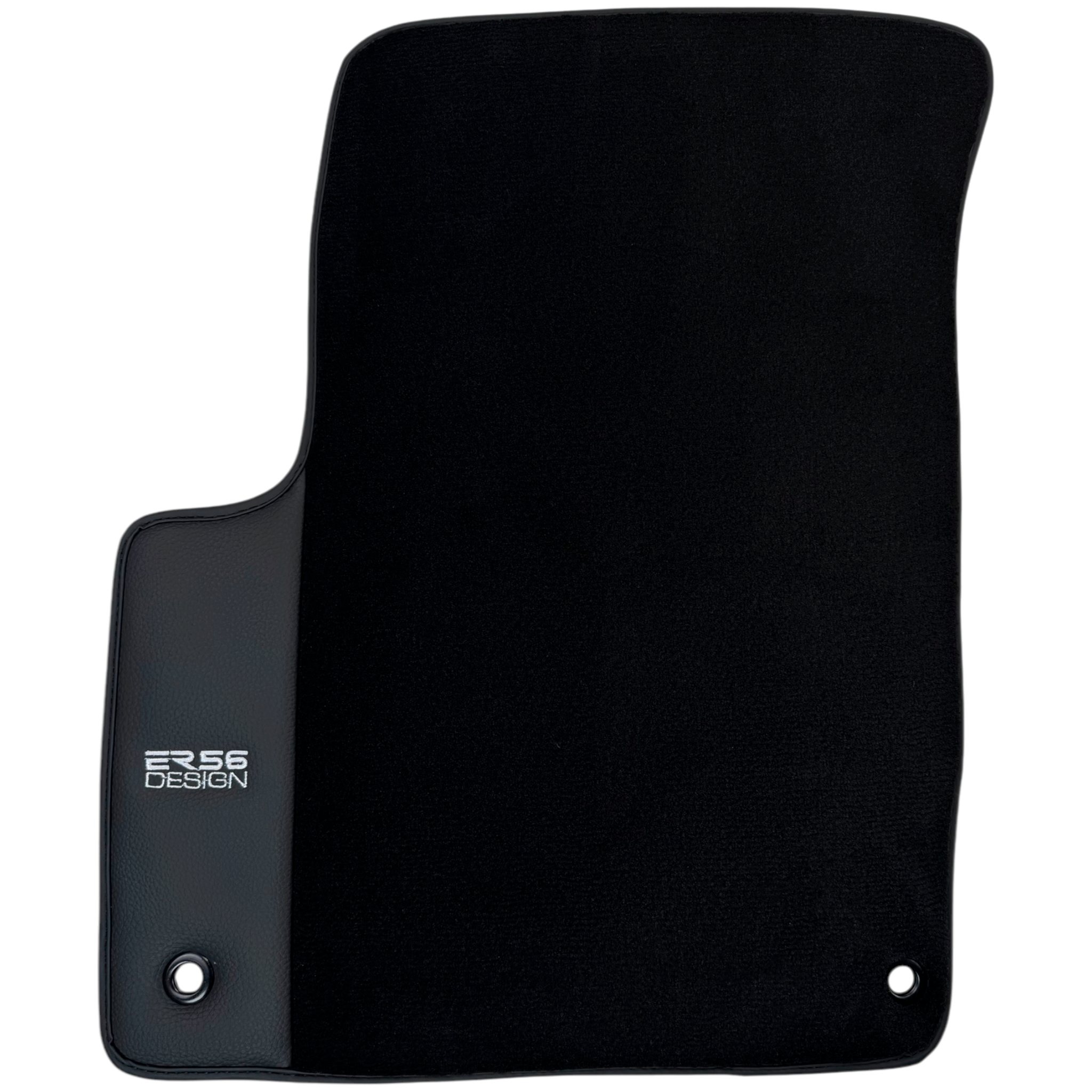 ER56 Design Black Floor Mats for Jeep Commander (2006-2010) with Leather