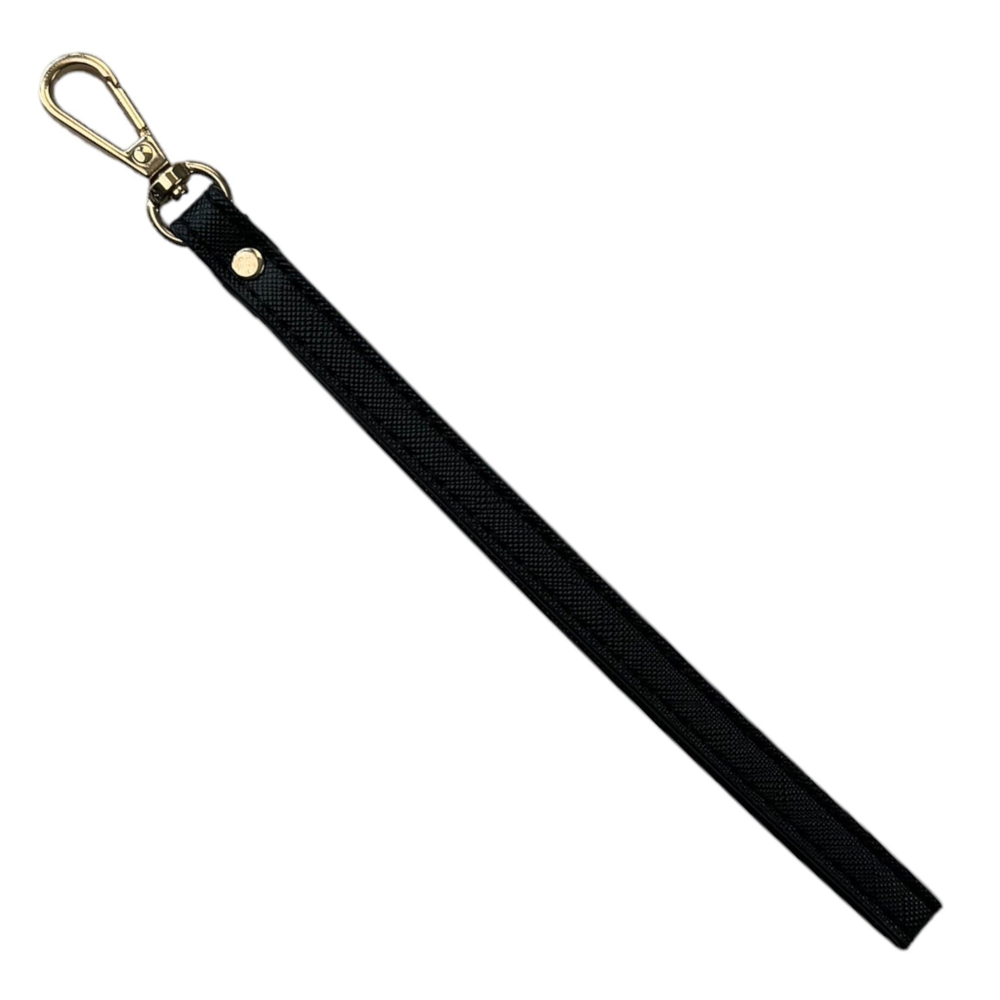 Black Leather AutoWin Document Holder with Golden Logo - AutoWin