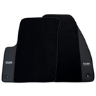 ER56 Design Black Floor Mats for Lincoln MKC (2014-2020) with Leather