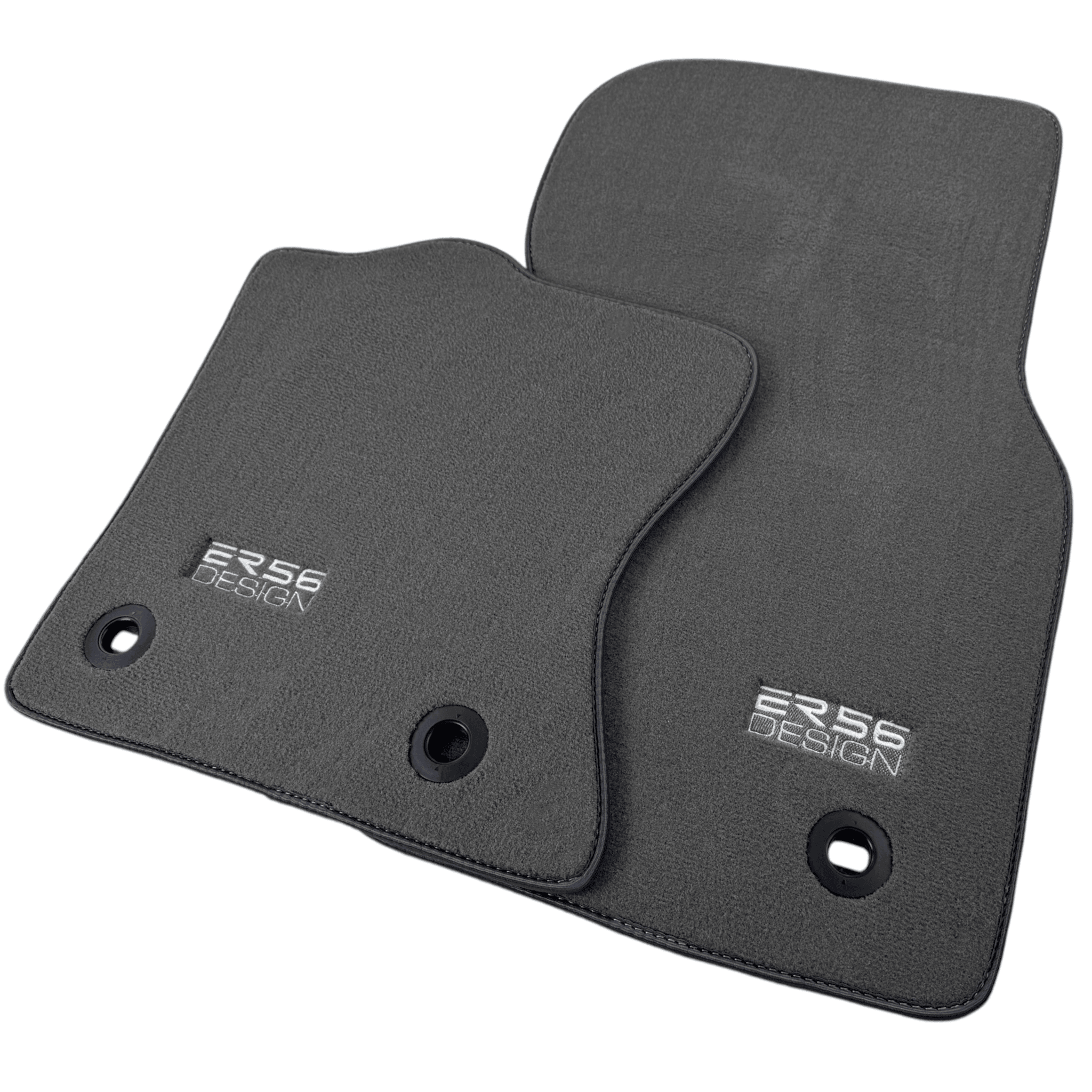 Gray Floor Mats for Jaguar I-Pace (2018-2024) ER56 Design - AutoWin
