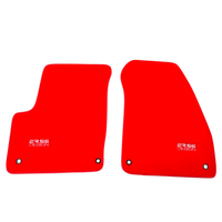 Red Floor Mats for Chevrolet Corvette C6 (2005-2013) by ER56 Design