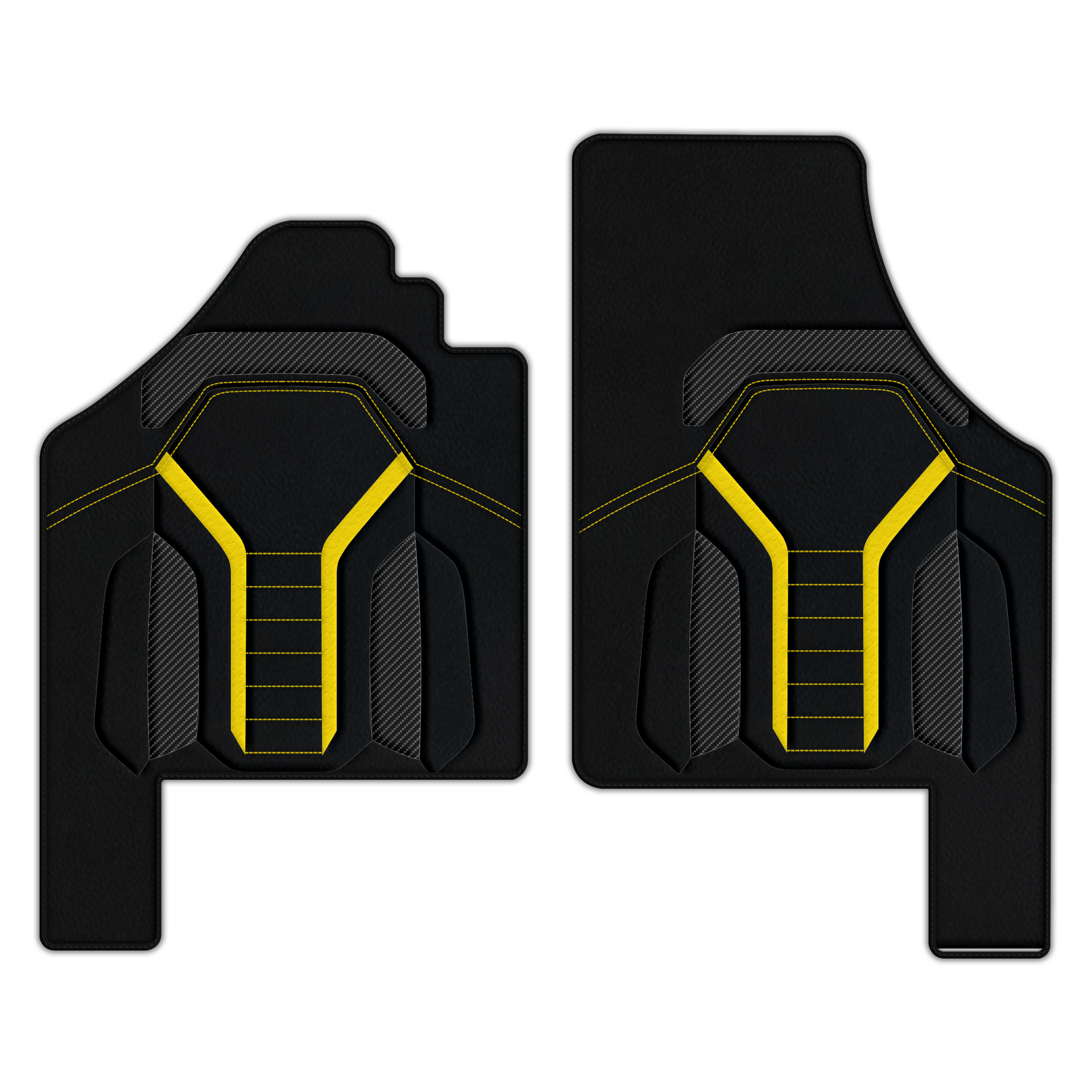 Customizable Leather Floor Mats for Lamborghini Murcielago 2001-2010