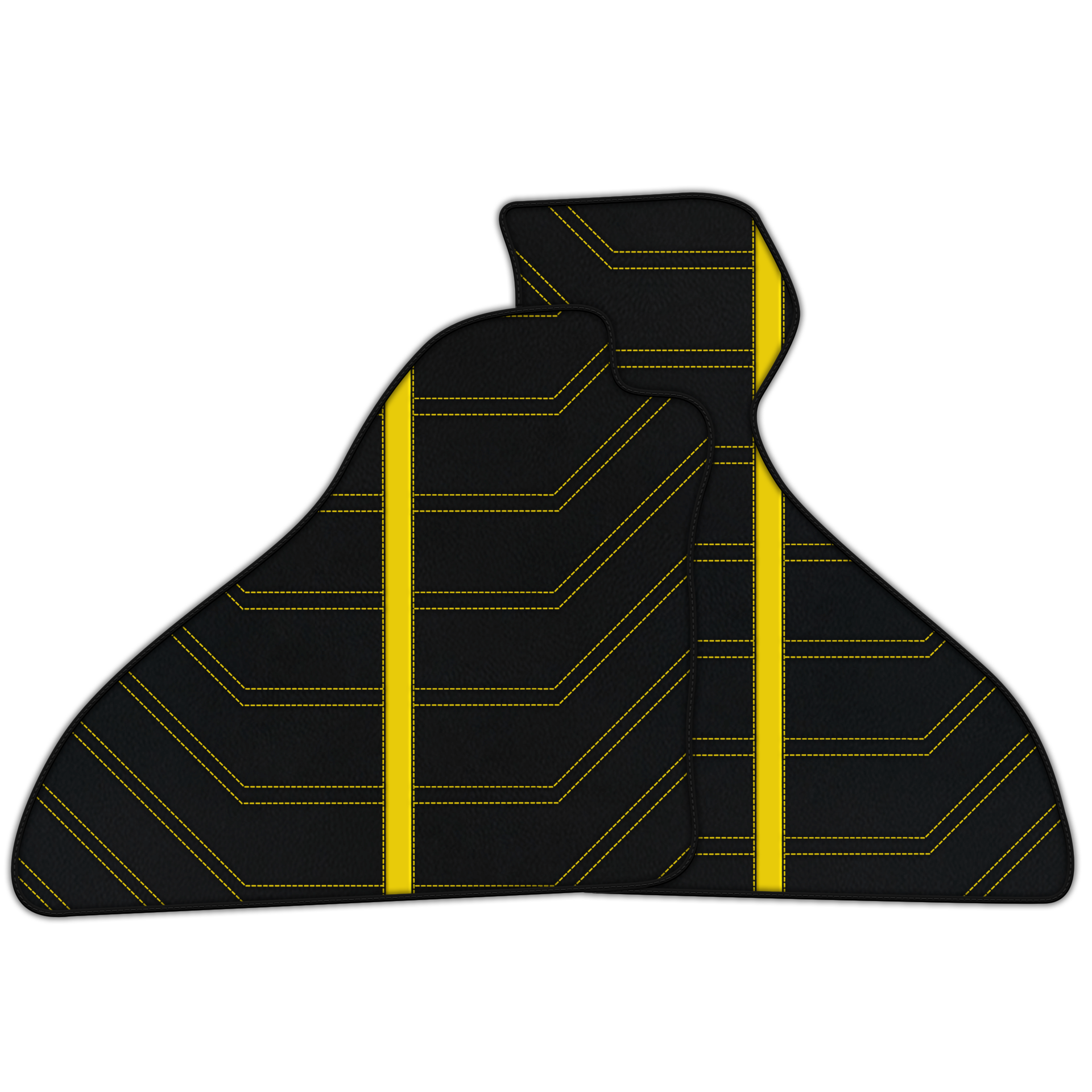 Customizable Leather Floor Mats for Ferrari Testarossa (84-96)