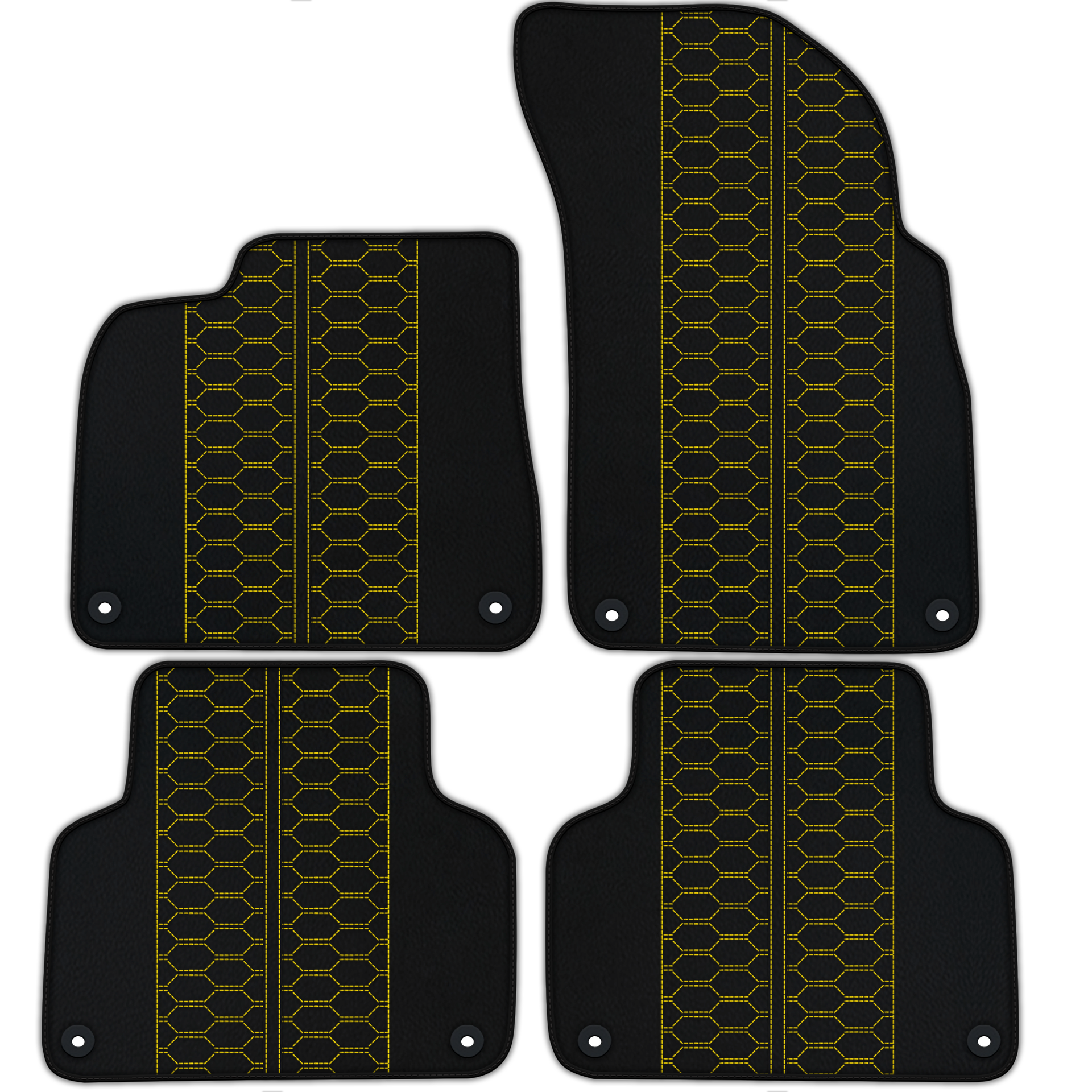 Customizable Leather Floor Mats for Audi A3 Convertible (2014-2020)