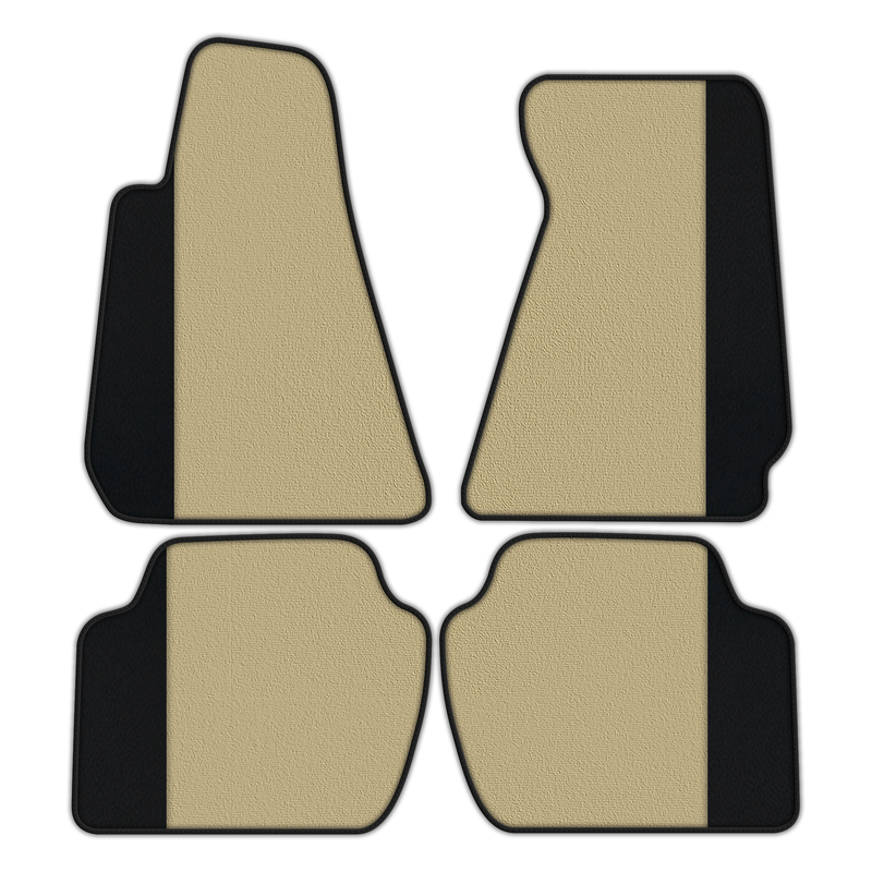 Customizable Floor Mats From Carpet With Leather for Aston Martin Rapide E (2020) Electric Sedan