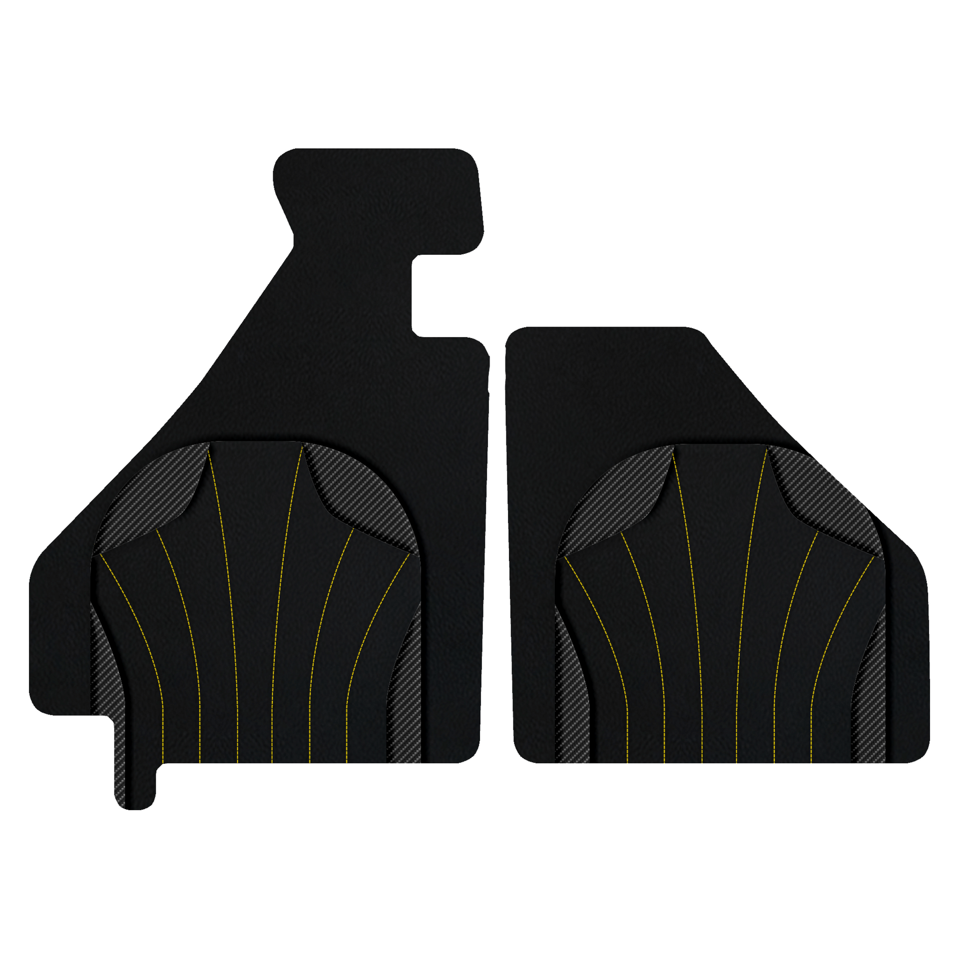 Customizable Leather Floor Mats for Ferrari F355 - AW23 Pattern