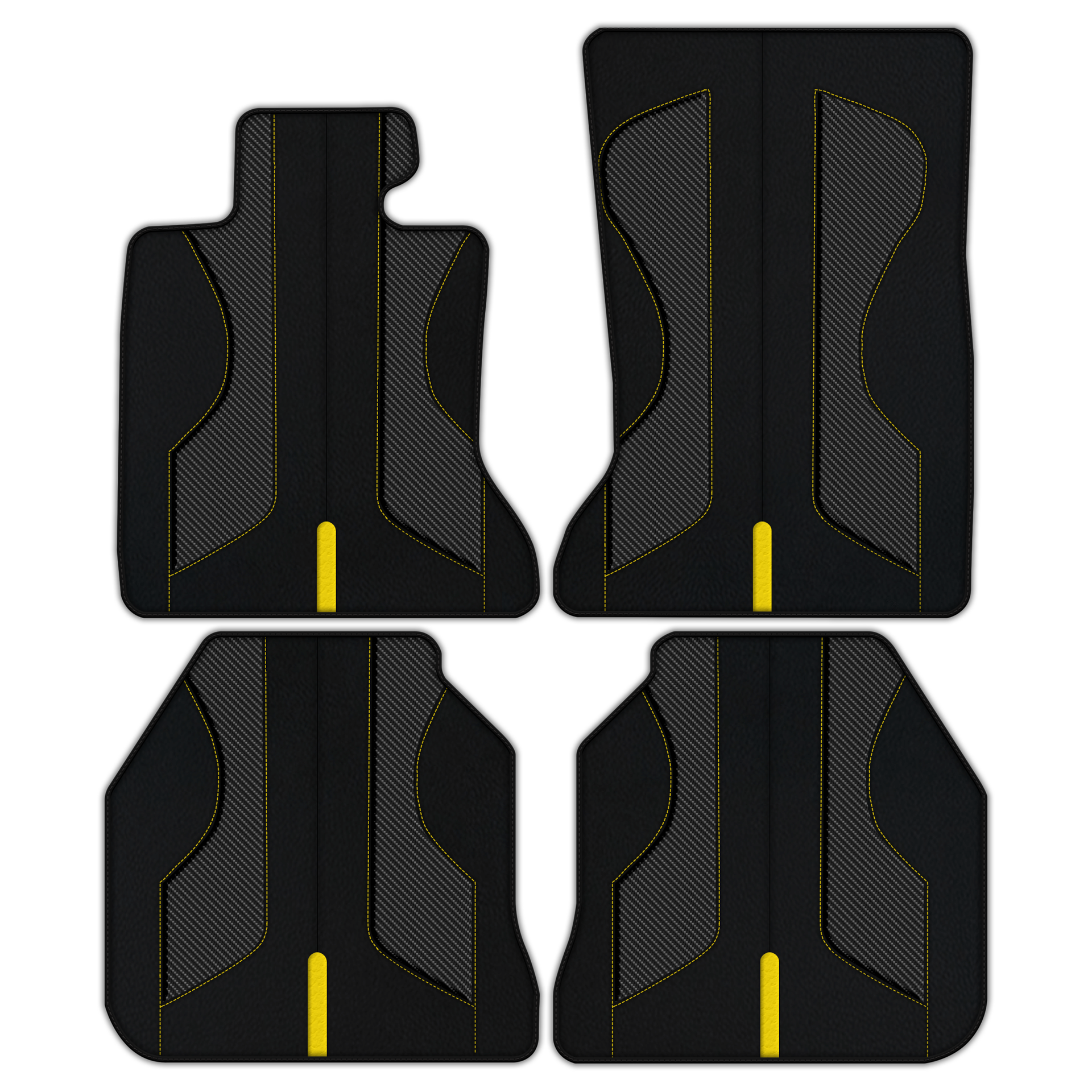 Customizable Leather Floor Mats for Rolls Royce Ghost Series I