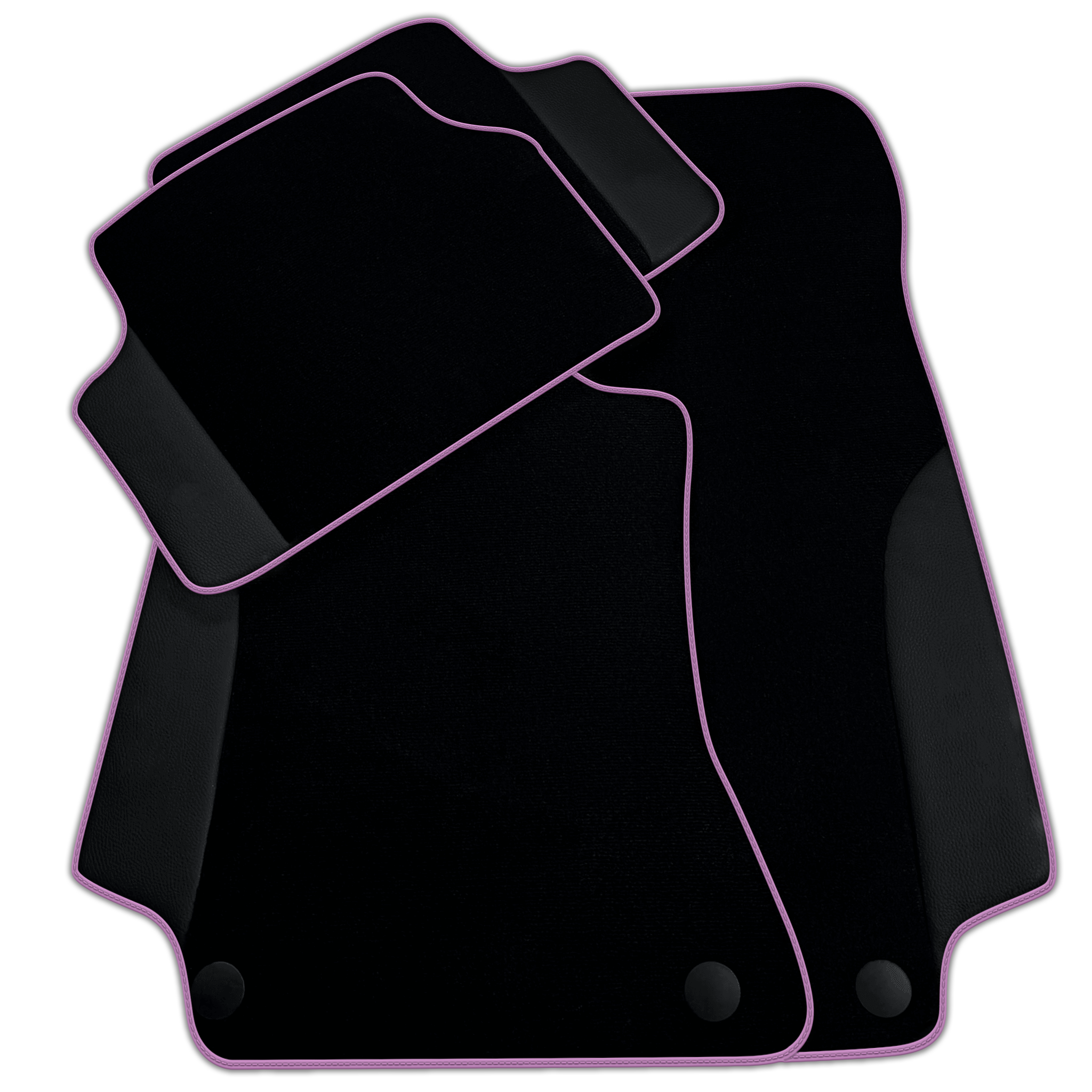 Customizable Black Floor Mats For Mercedes Benz B-Class W246 (2011-2019)