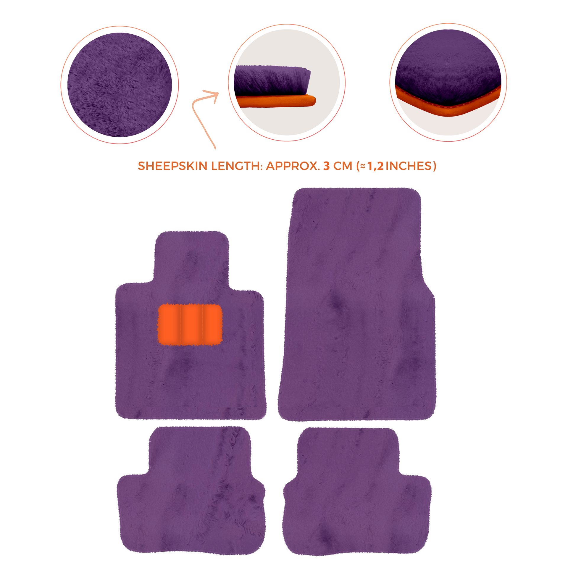 Premium Black Floor Mats for Rolls Royce Cullinan (2018-2025)