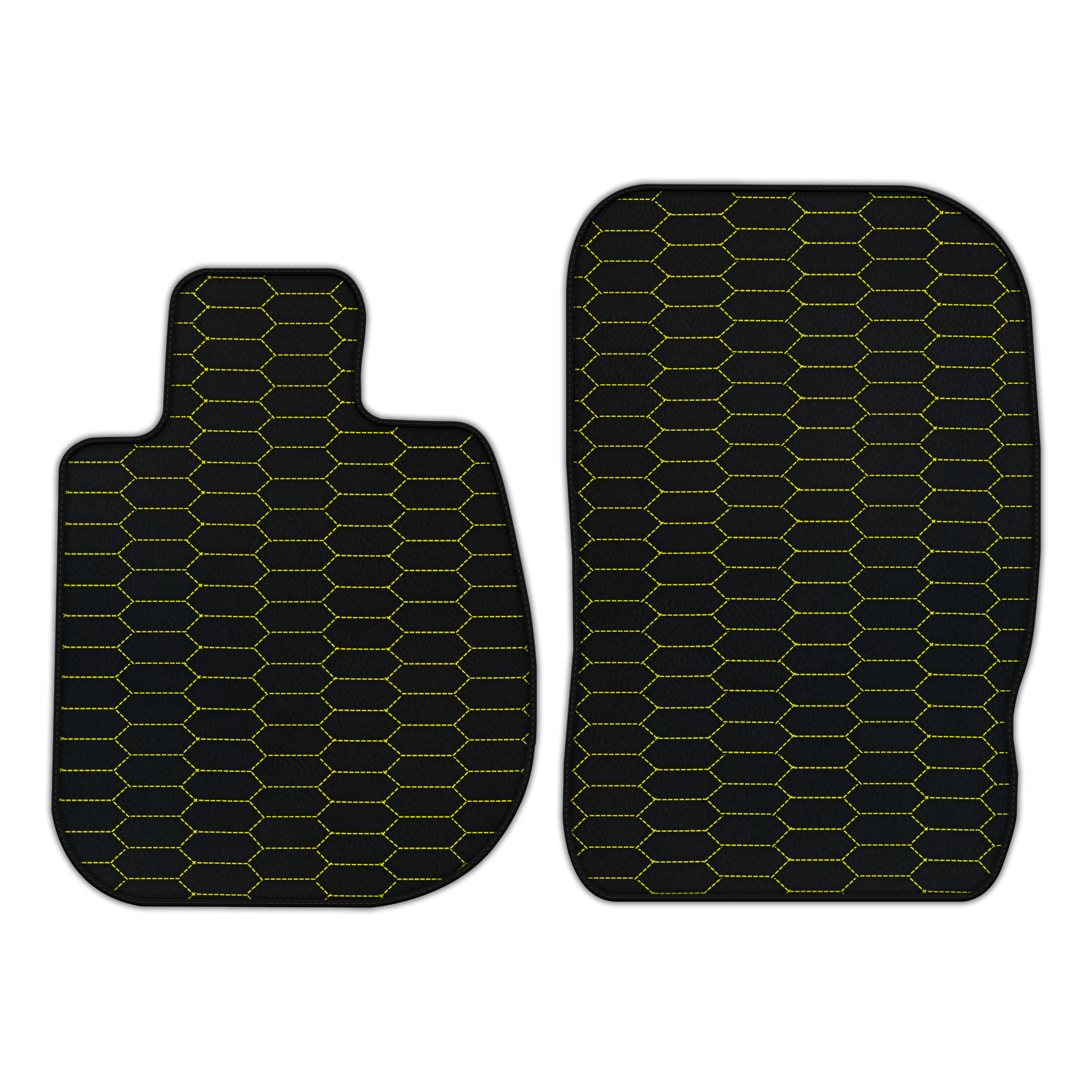 Customizable Leather Floor Mats with Raptor Hex Pattern for BMW Z4 Series G29 (2018-2024)