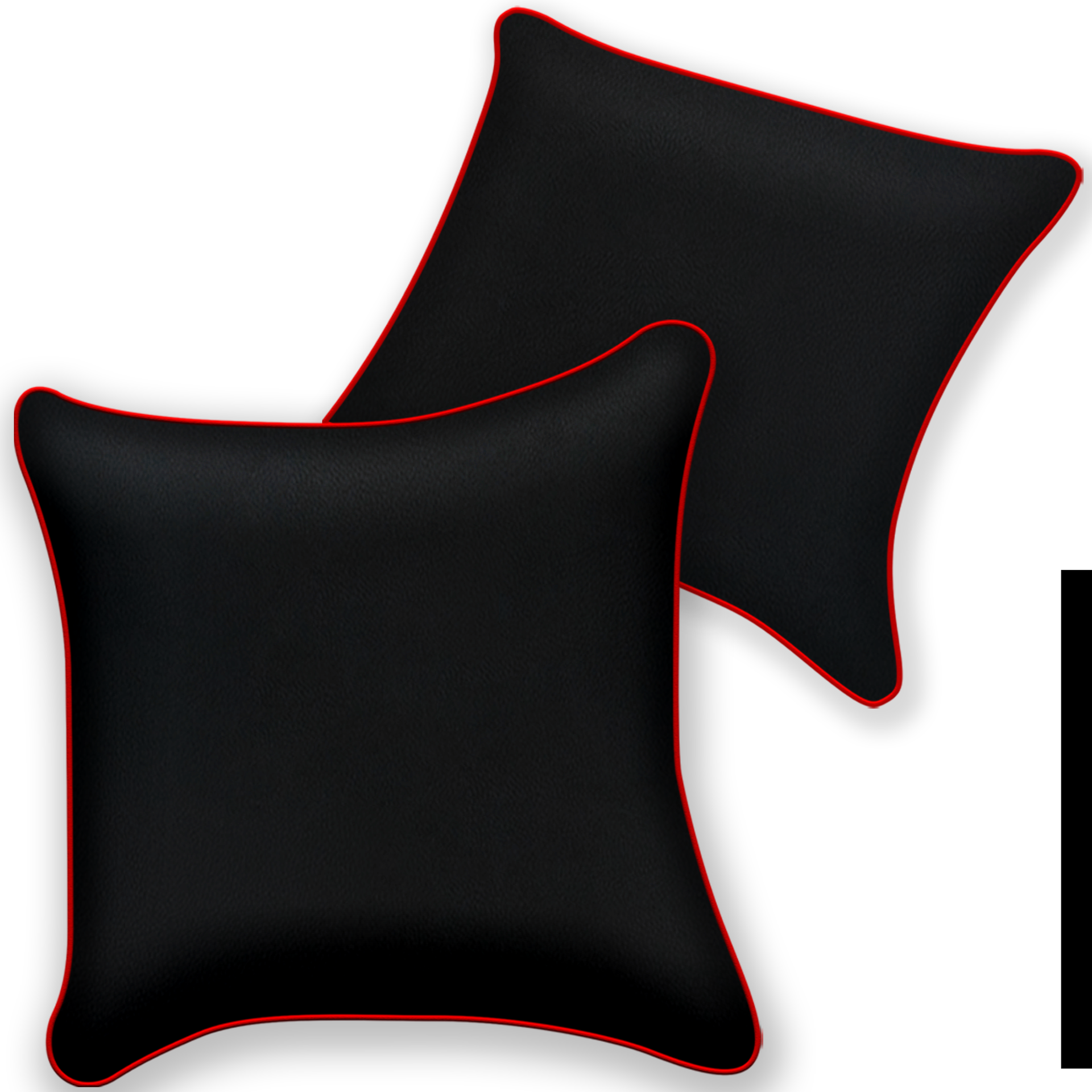 Premium Black Leather Floor Mats for Ferrari California | Full Set