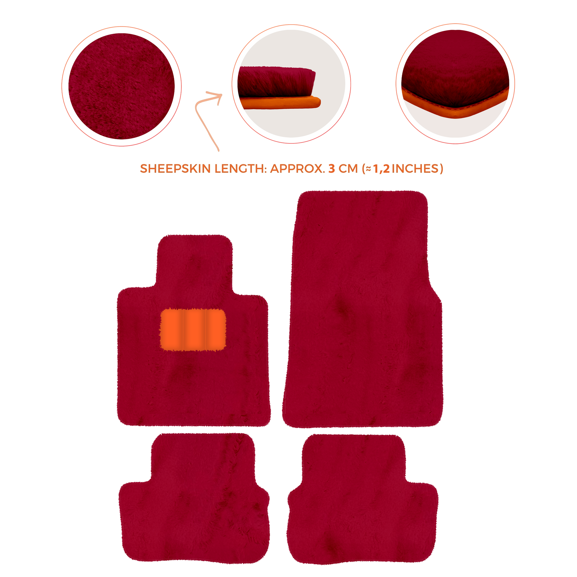 Premium Black Floor Mats for Rolls Royce Cullinan (2018-2025)