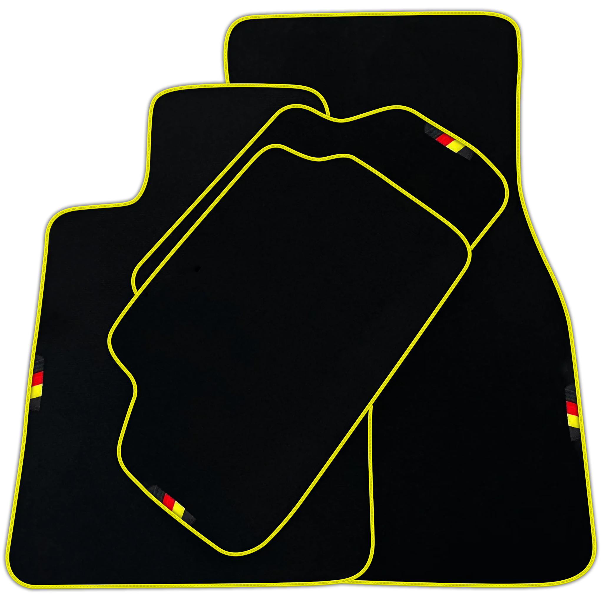Black Floor Mats For BMW 3 Series F34 GT 2013-2020 Germany Edition | Various Trim Colors