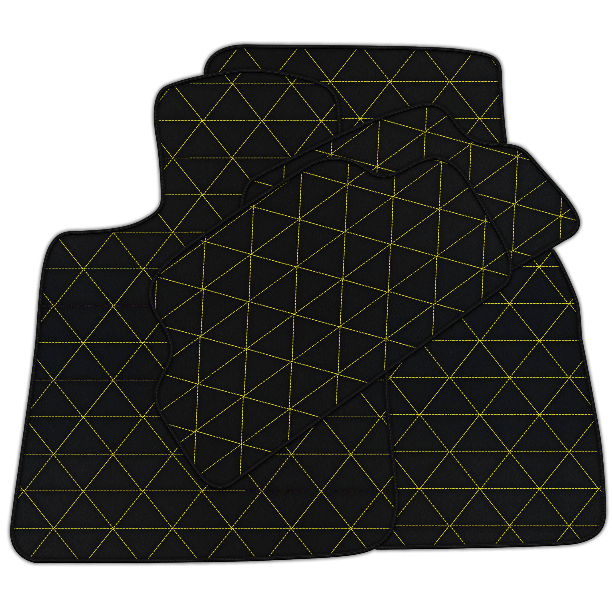 Premium Custom Leather Floor Mats for Mini Cabrio R56 (2009-2016)