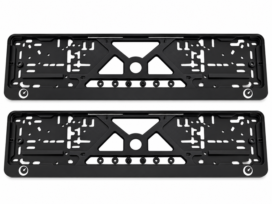 Suporte de Placa de Número Tamanho Padrão Europeu 52 cm x 11 cm