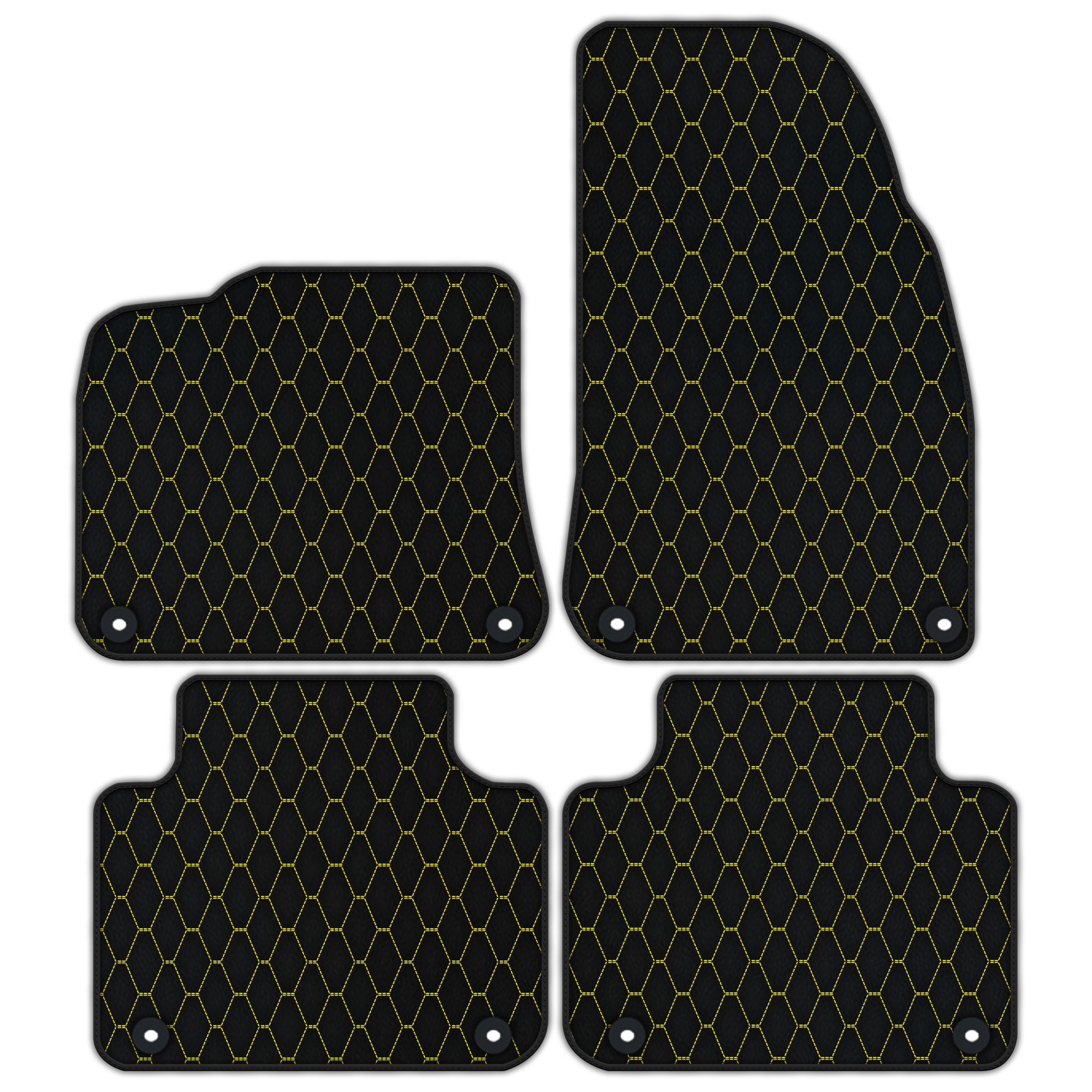 Premium Custom Leather Floor Mats for Porsche Cayenne (2018-2023)