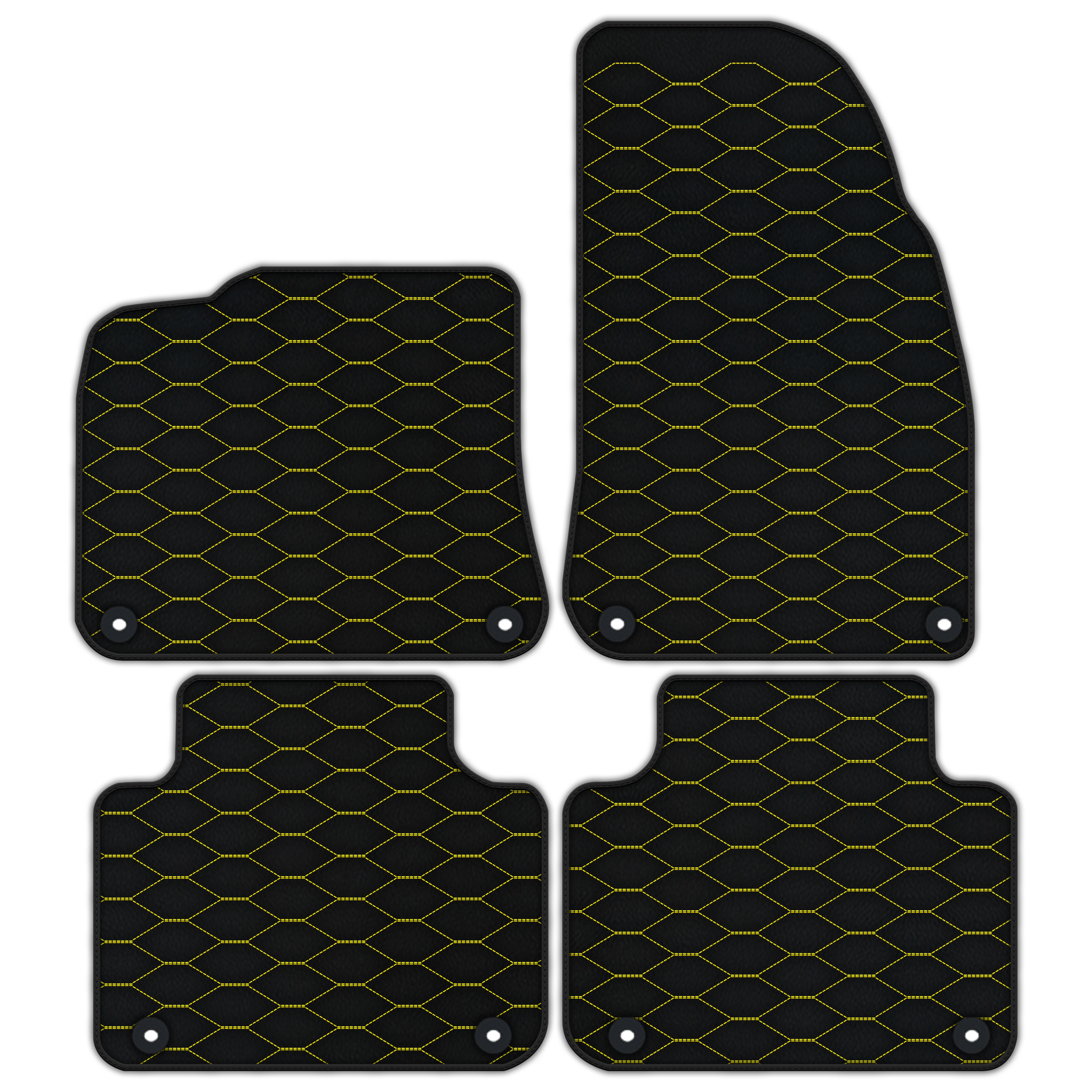 Premium Custom Leather Floor Mats for Porsche Cayenne 2018-2023