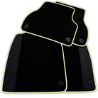 Customizable Black Floor Mats for Audi A6 - C6 Avant (2004-2008)