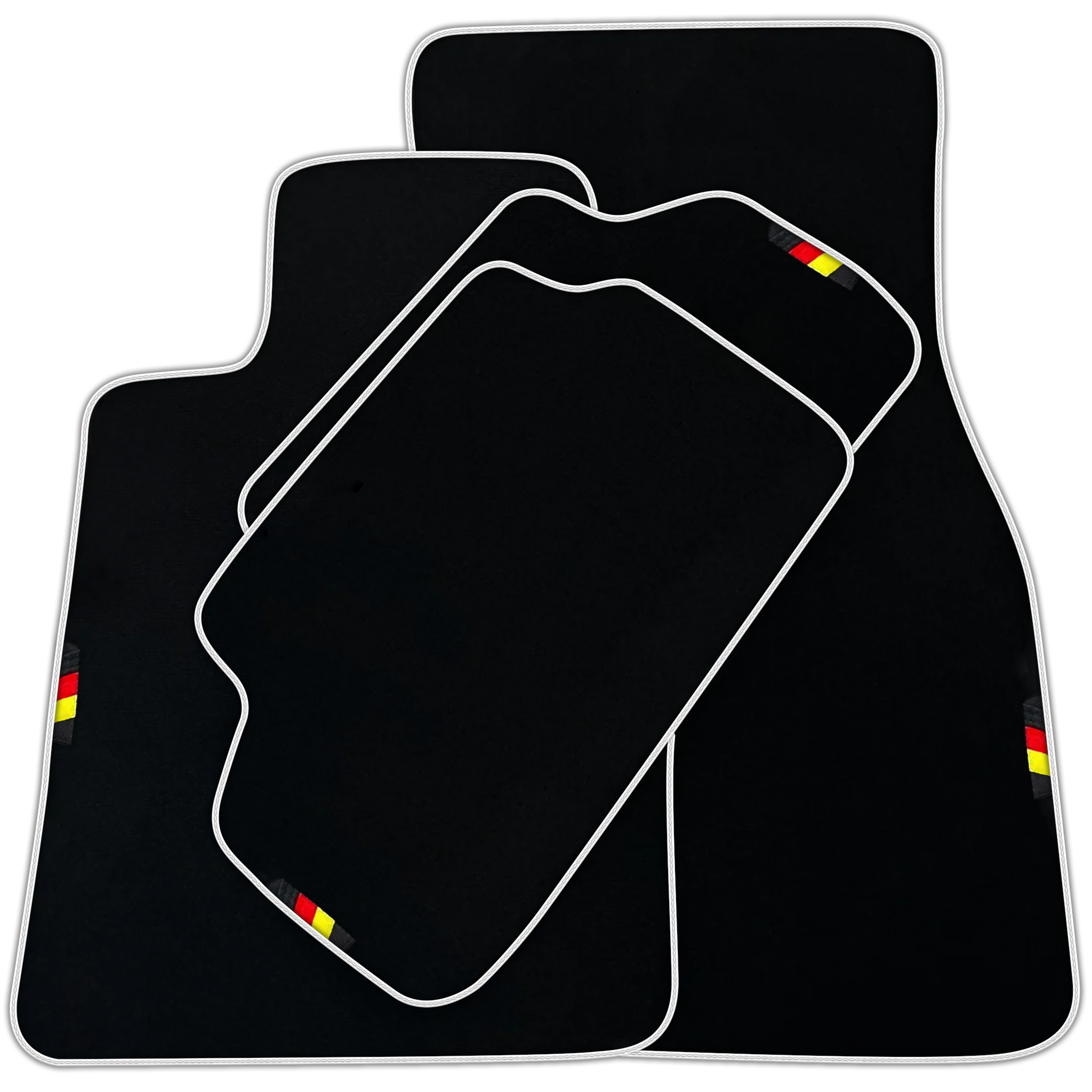 Black Floor Mats For BMW 3 Series F34 GT 2013-2020 Germany Edition | Various Trim Colors
