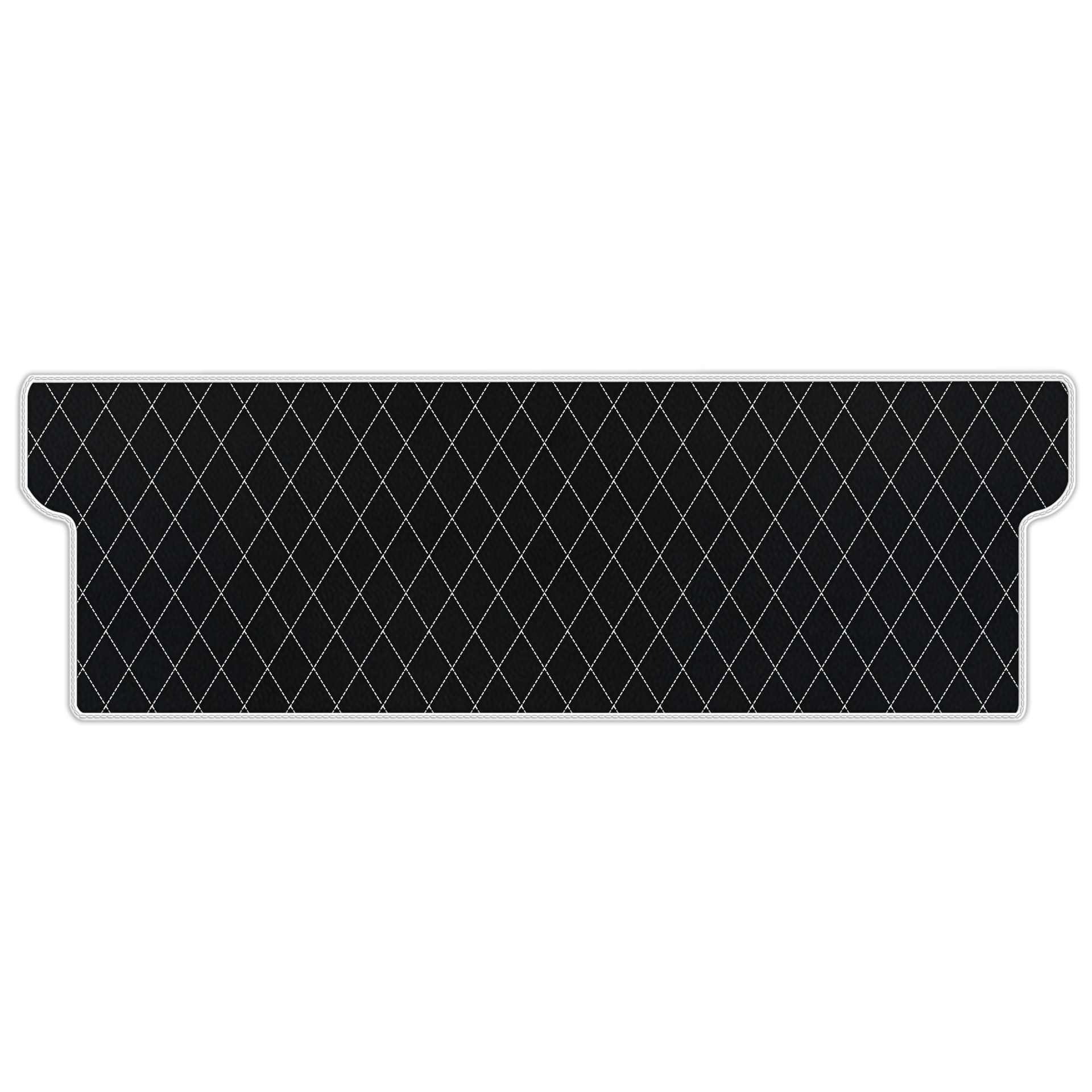 Premium Black Leather Floor Mats for Ferrari Testarossa (1984-1996)