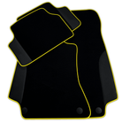 Customizable Black Floor Mats For Mercedes Benz A-Class W177 Hybrid (2019-2023)