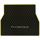 Premium Black Leather Floor Mats for Rolls Royce Shadow (1965-1977)
