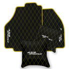 Premium Black Leather Floor Mats for Ferrari 296 GTS (2022-2025)