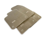 Beige Floor Mats for Audi A4 - B5 Facelift Avant (1999-2001) | ER56 Design - AutoWin
