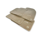 Beige Floor Mats for Audi A4 - B6 Sedan (2001-2004) | ER56 Design - AutoWin
