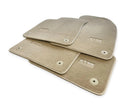 Beige Floor Mats for Audi A4 - B6 Sedan (2001-2004) | ER56 Design - AutoWin