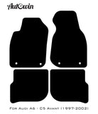 Beige Floor Mats for Audi A6 - C5 Avant (1997-2002) | ER56 Design - AutoWin