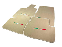 Beige Floor Mats For Maserati Levante (2017-2023) Italy Edition - AutoWin