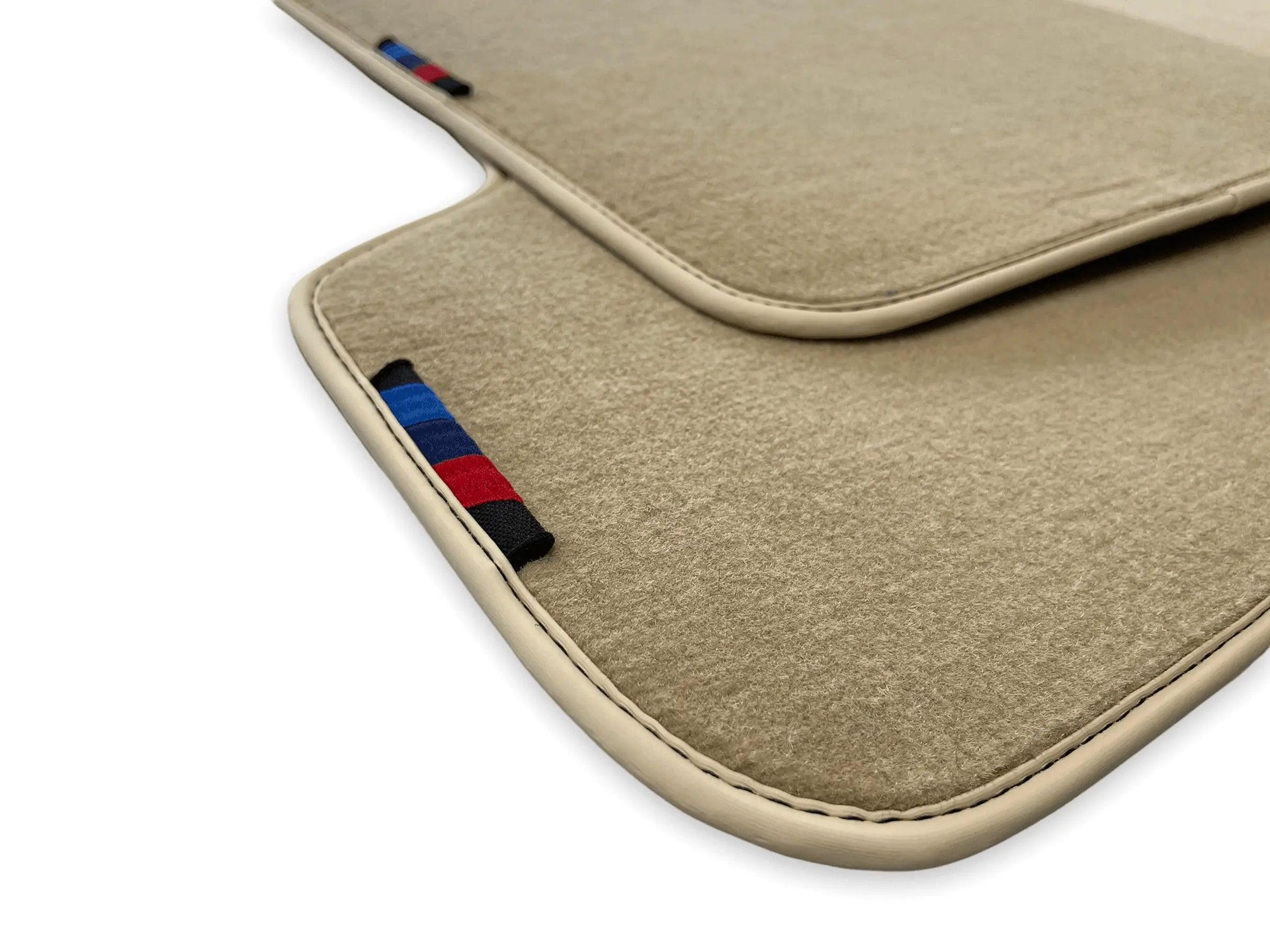 Beige Mats For BMW 5 Series E28 Sedan With M Package - AutoWin