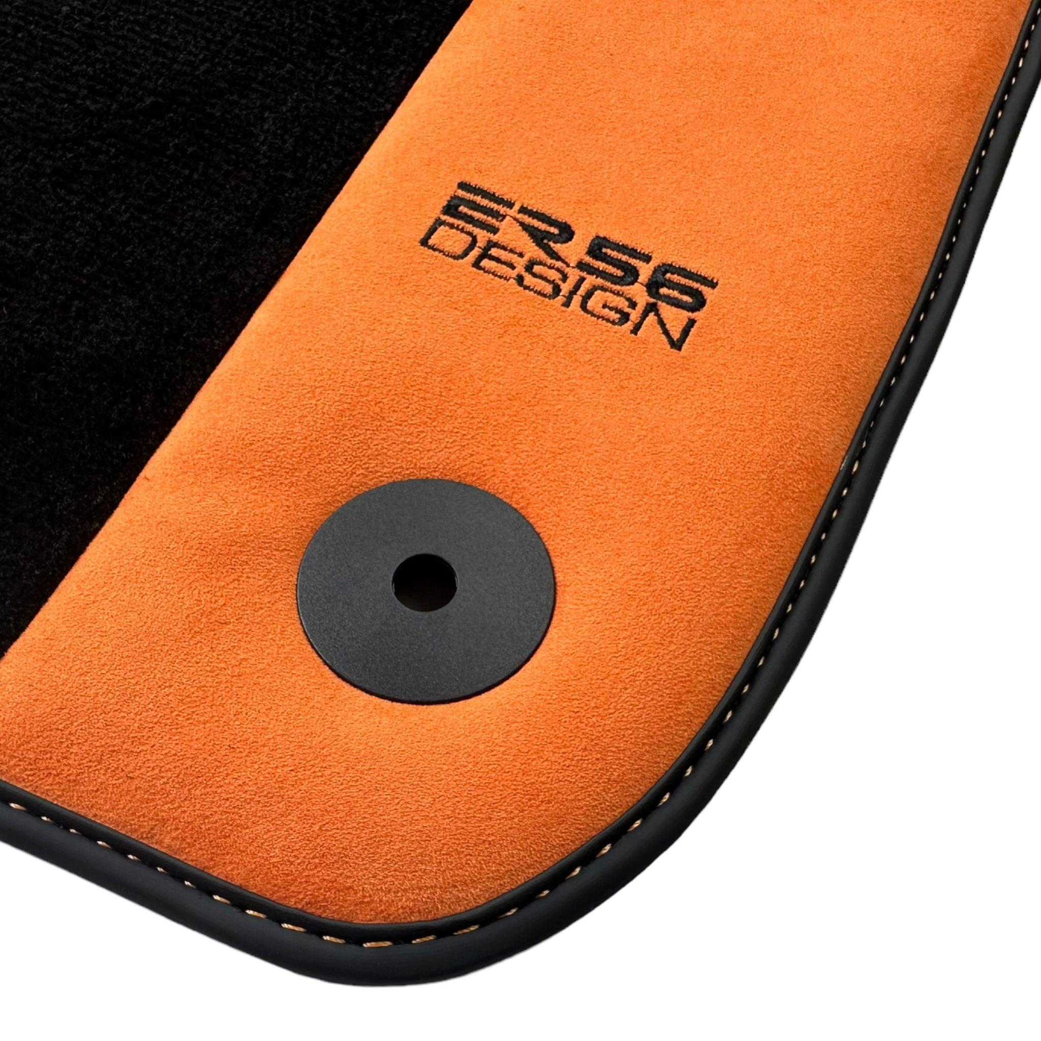 Black Floor Mats for Audi A8 D5 Long (2017-2023) | ER56 Design - AutoWin