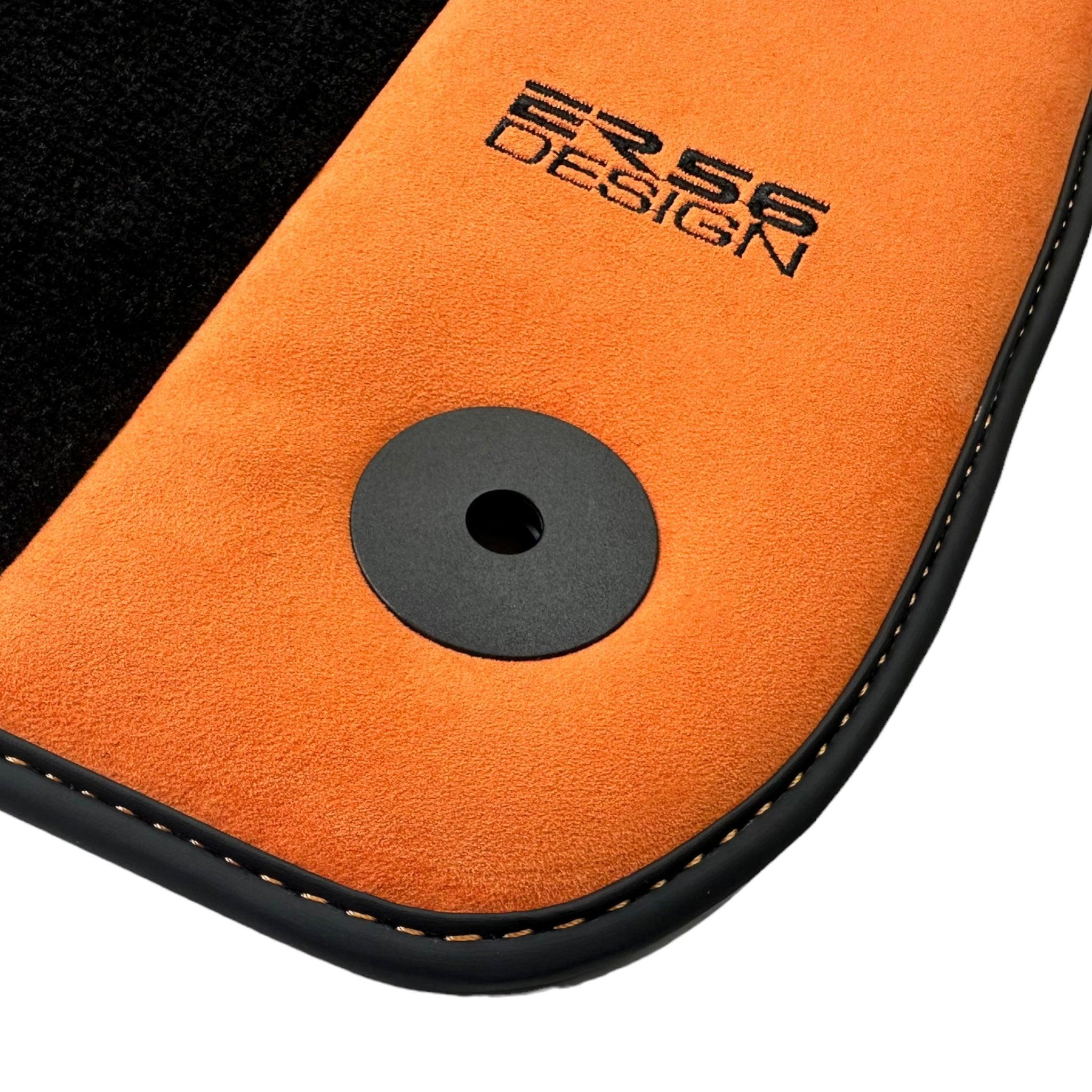 Black Floor Mats for Audi A8 D5 Long (2017-2023) | ER56 Design - AutoWin