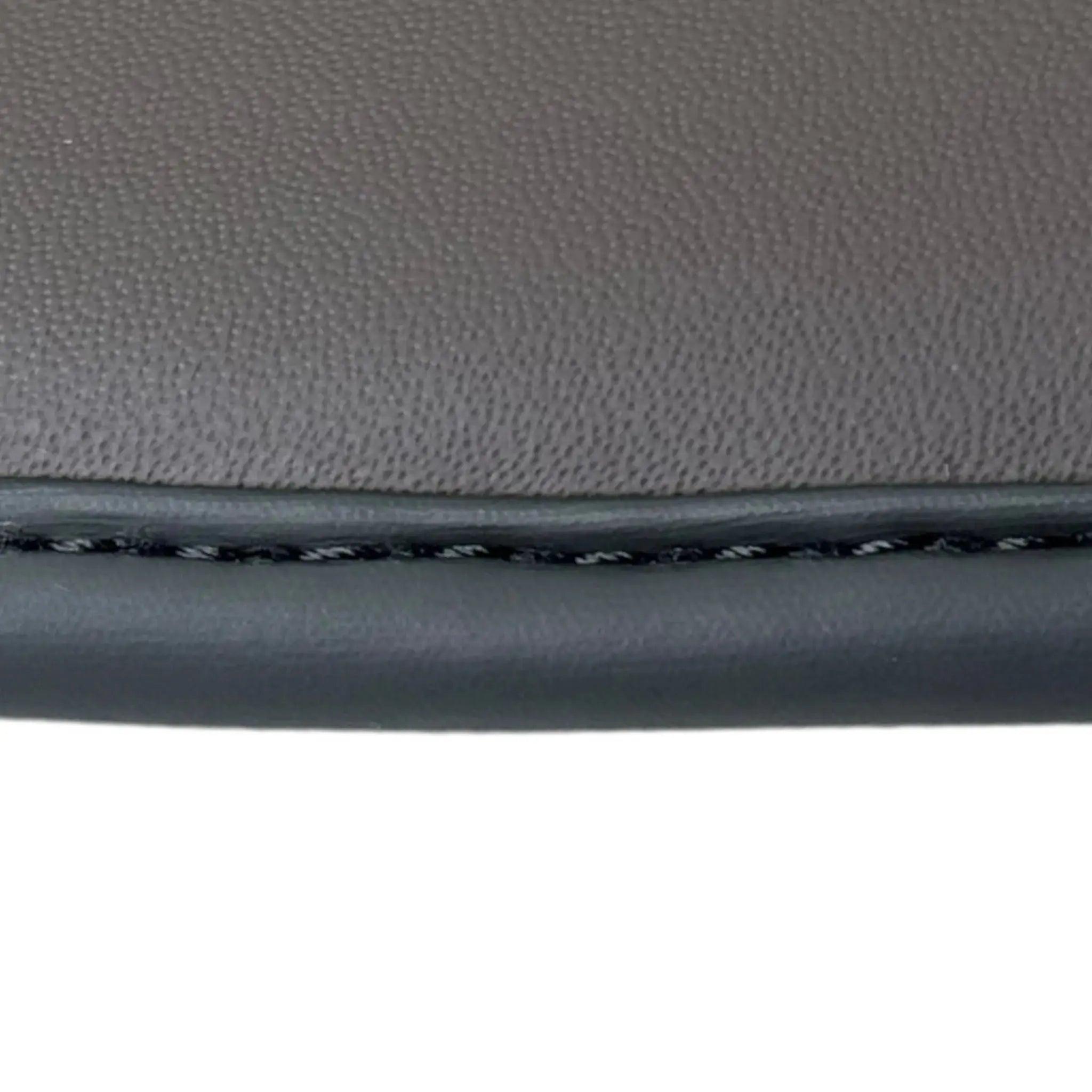 Black Floor Mats for Bentley Bentayga (2015-2023) with Dark Brown Leather | ER56 Design - AutoWin