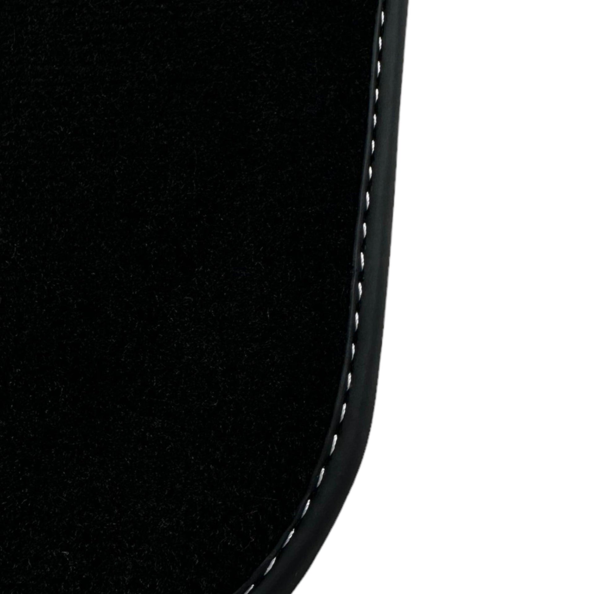 Black Floor Mats For BMW 8 Series E31 2-door Coupe (1989-1999) - AutoWin