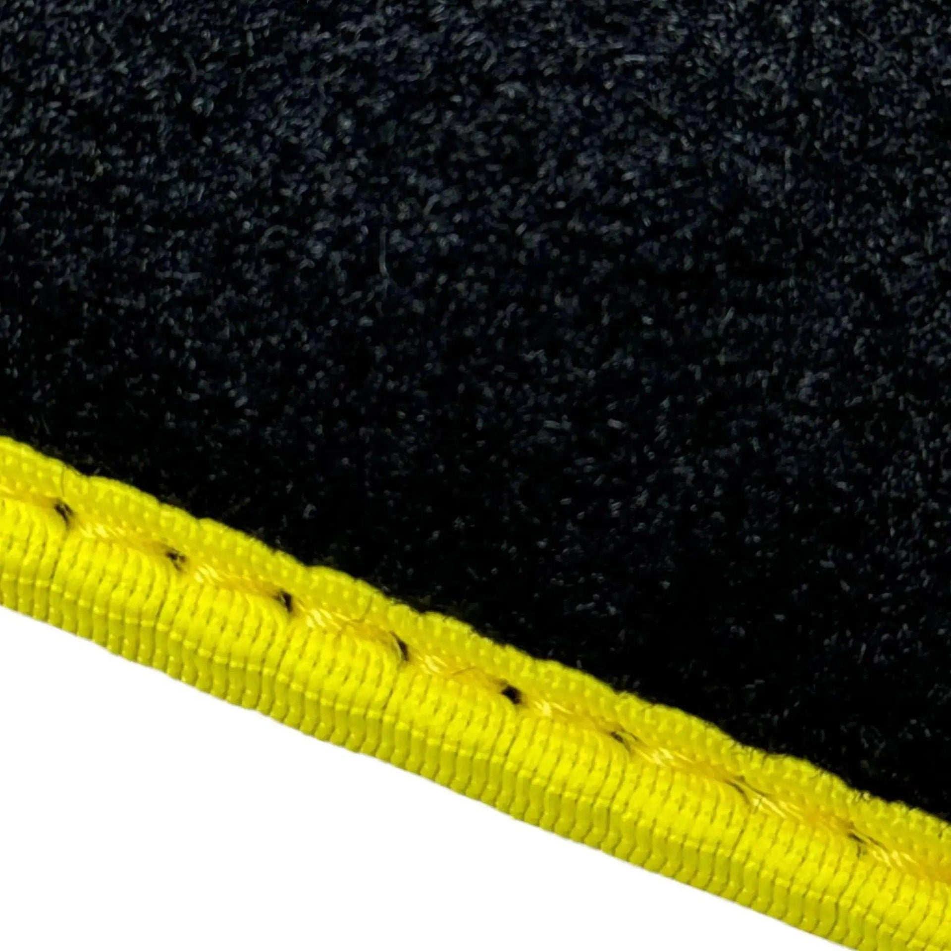 Black Floor Mats For BMW X5 Series E53 | Fighter Jet Edition | Yellow Trim - AutoWin