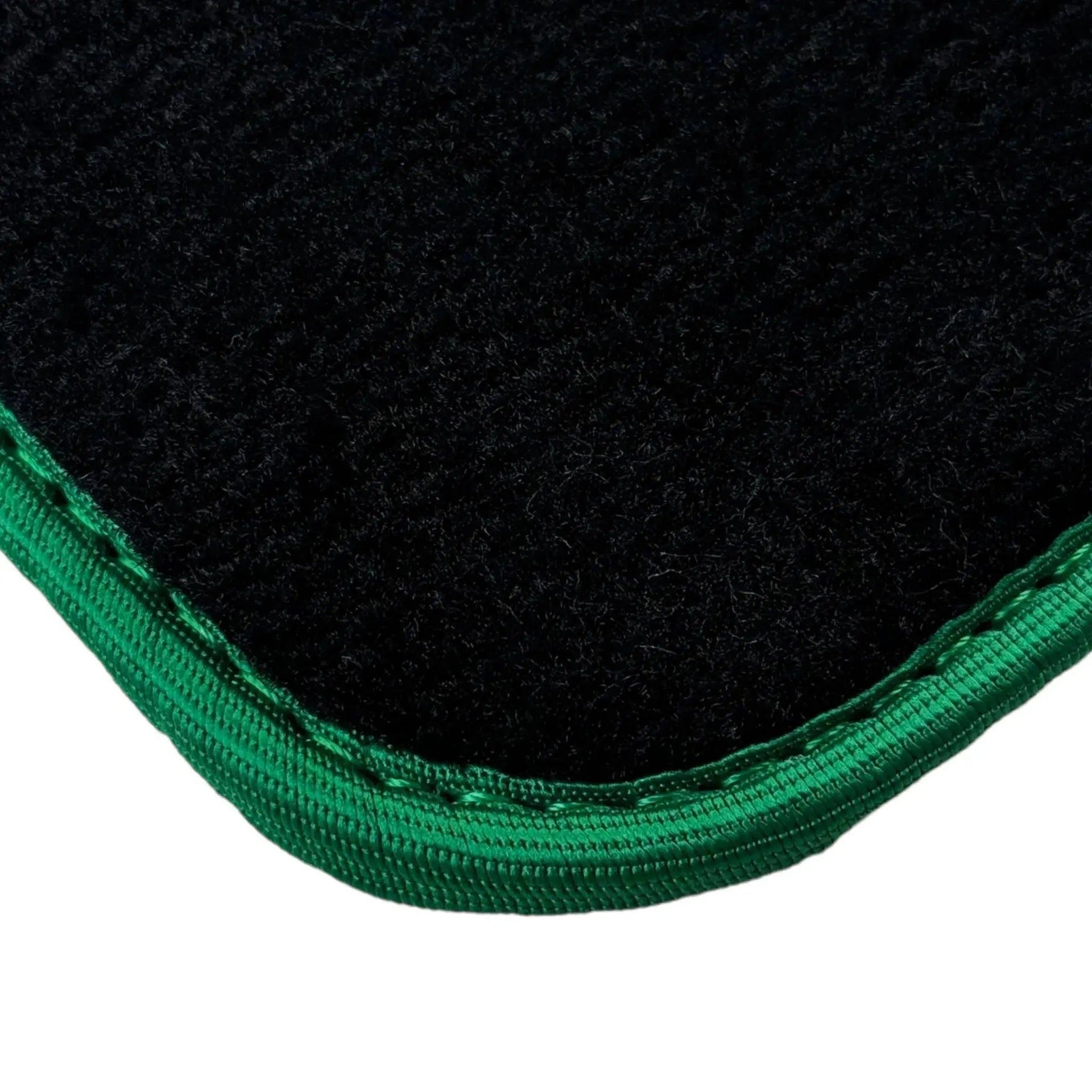 Black Floor Mats For BMW X5 Series E53 | Green Trim - AutoWin
