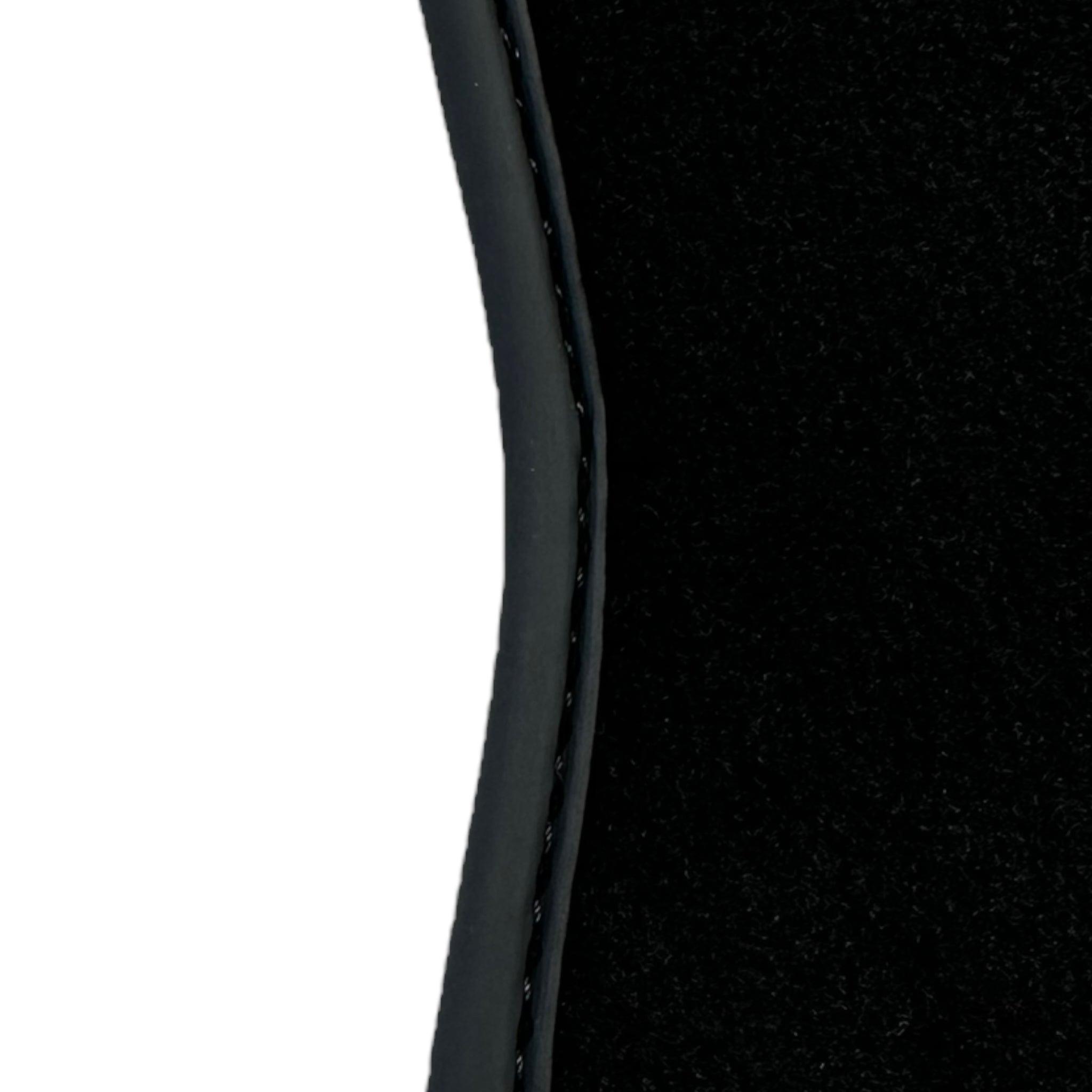 Black Floor Mats For Chevrolet Corvette C8 (2020-2024) - AutoWin