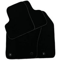 Black Floor Mats for Fiat 500 (2008-2013) | Black Trim - AutoWin