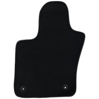 Black Floor Mats for Fiat 500 (2008-2013) | Black Trim - AutoWin